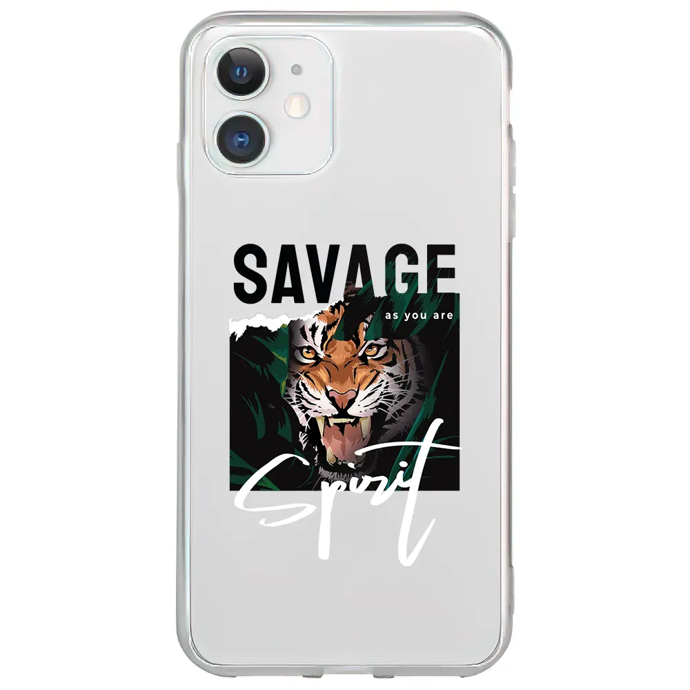 Apple iPhone 11 Şeffaf Telefon Kılıfı - Savage 2