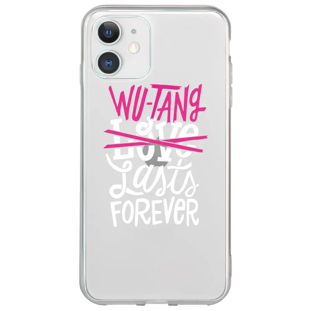 Apple iPhone 11 Şeffaf Telefon Kılıfı - Wu-Tang