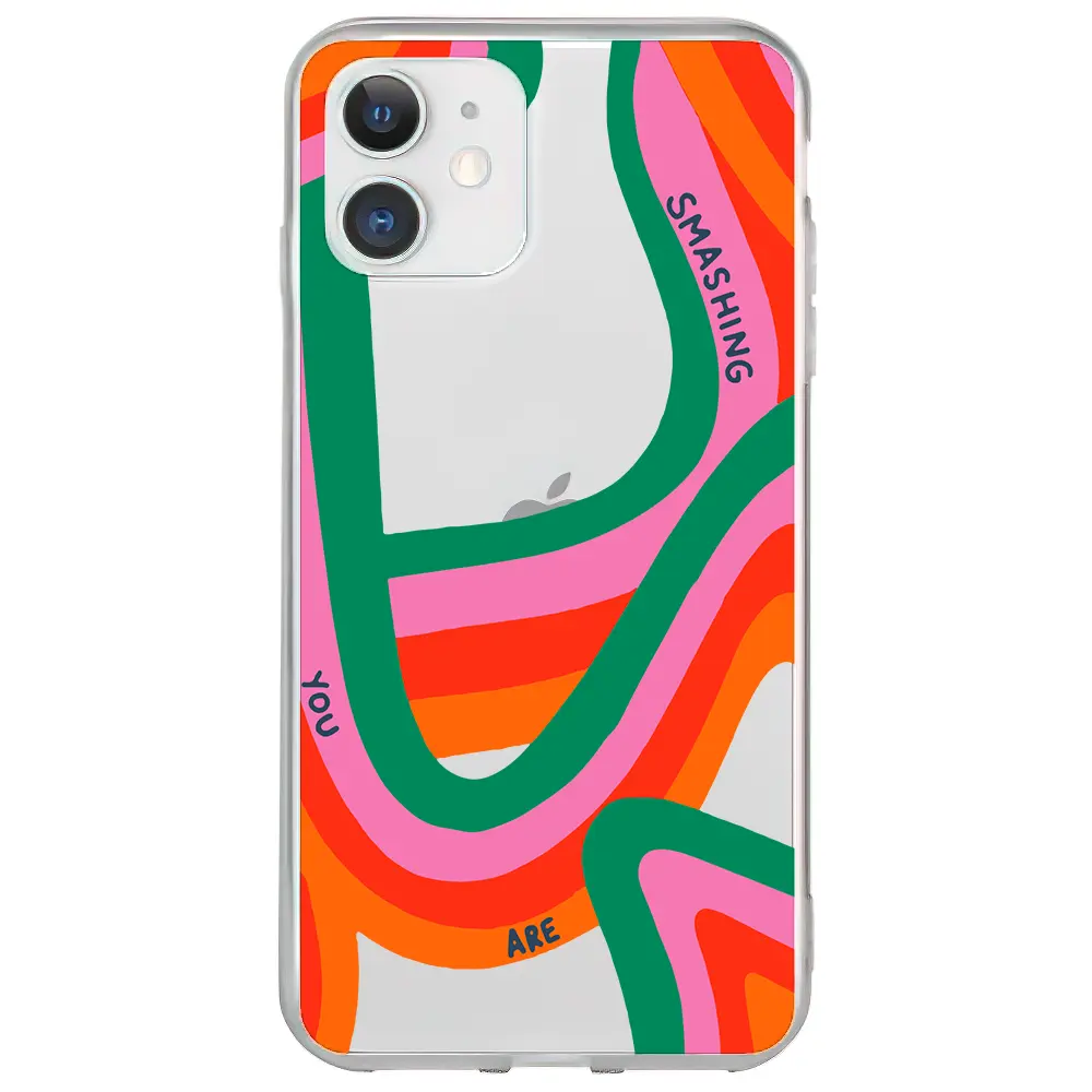 Apple iPhone 11 Şeffaf Telefon Kılıfı - You are Colors