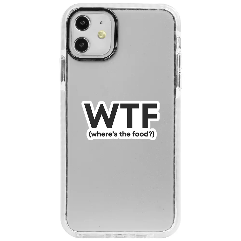 Apple iPhone 12 Beyaz Impact Premium Telefon Kılıfı - WTF