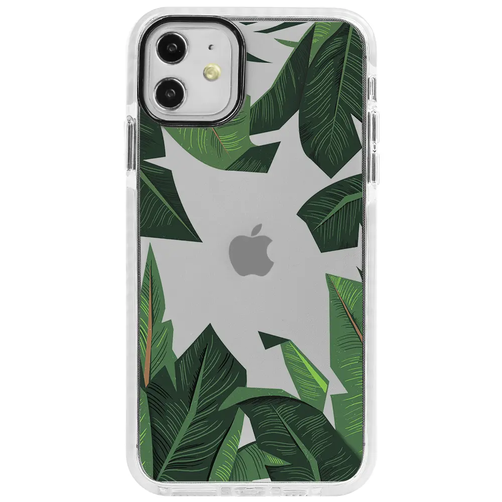 Apple iPhone 12 Mini Beyaz Impact Premium Telefon Kılıfı - In the Leafs