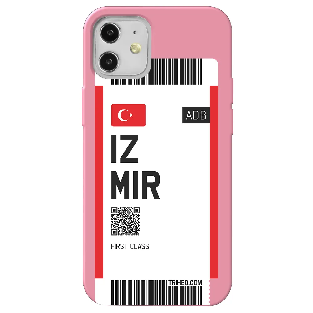 Apple iPhone 12 Mini Pembe Renkli Silikon Telefon Kılıfı - İzmir Bileti