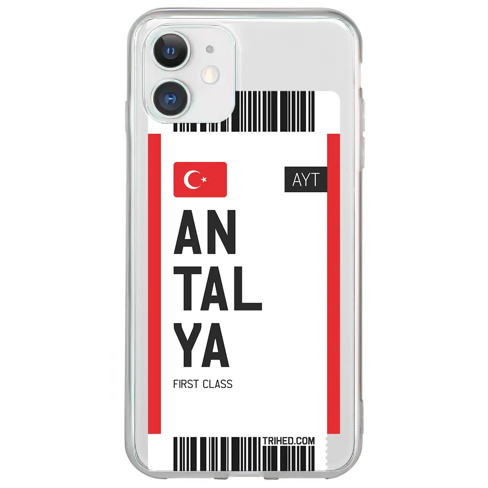 Apple iPhone 12 Mini Şeffaf Telefon Kılıfı - Antalya Bileti