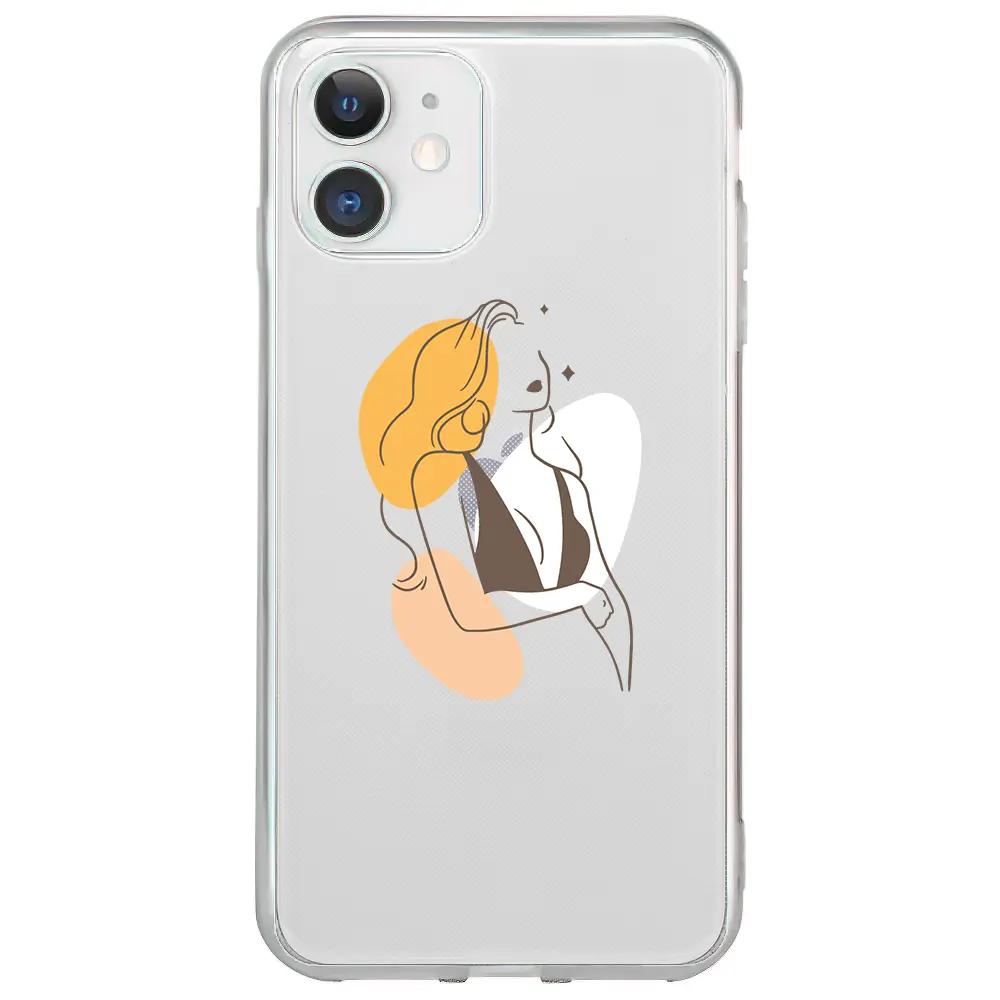 Apple iPhone 12 Mini Şeffaf Telefon Kılıfı - Dream Girl