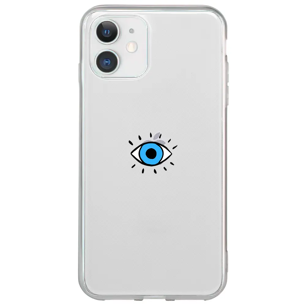 Apple iPhone 12 Mini Şeffaf Telefon Kılıfı - One Eye