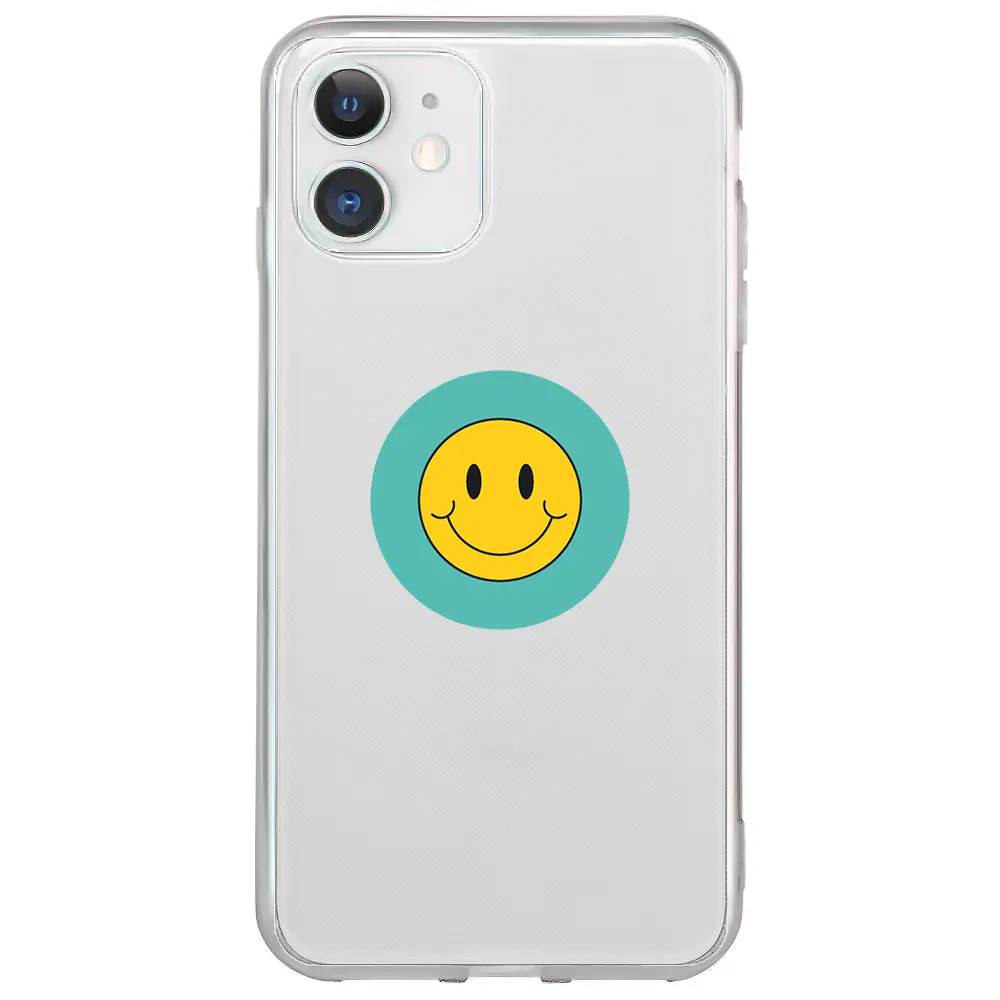 Apple iPhone 12 Mini Şeffaf Telefon Kılıfı - Smile 2