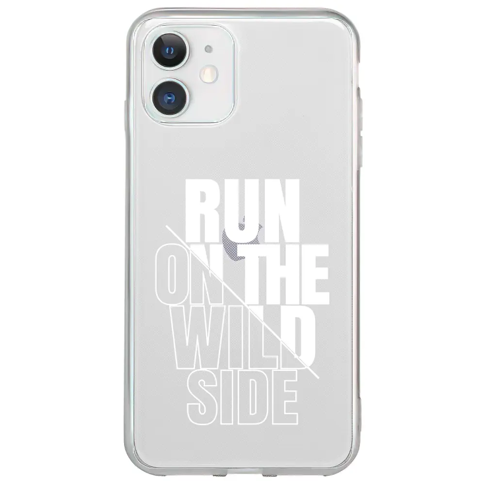 Apple iPhone 12 Mini Şeffaf Telefon Kılıfı - Wild Side
