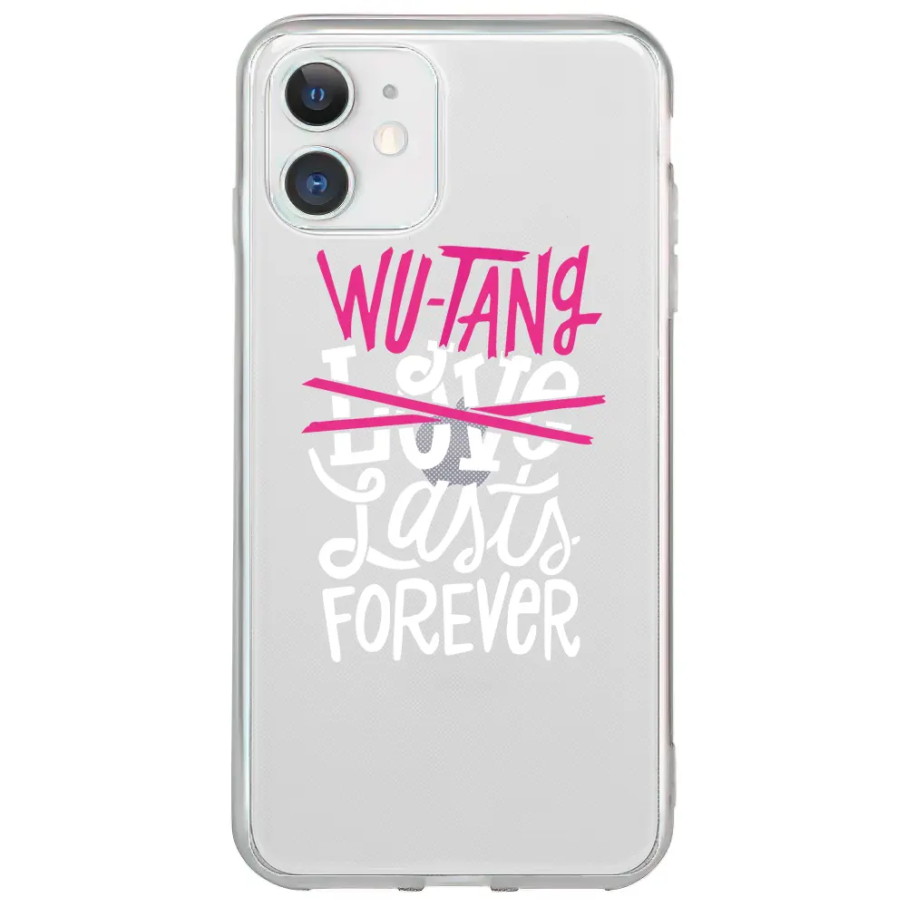 Apple iPhone 12 Mini Şeffaf Telefon Kılıfı - Wu-Tang
