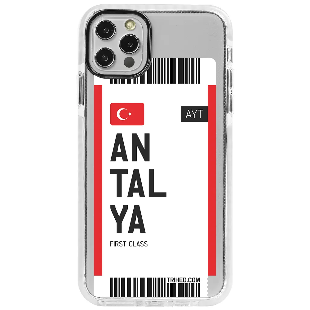 Apple iPhone 12 Pro Beyaz Impact Premium Telefon Kılıfı - Antalya Bileti