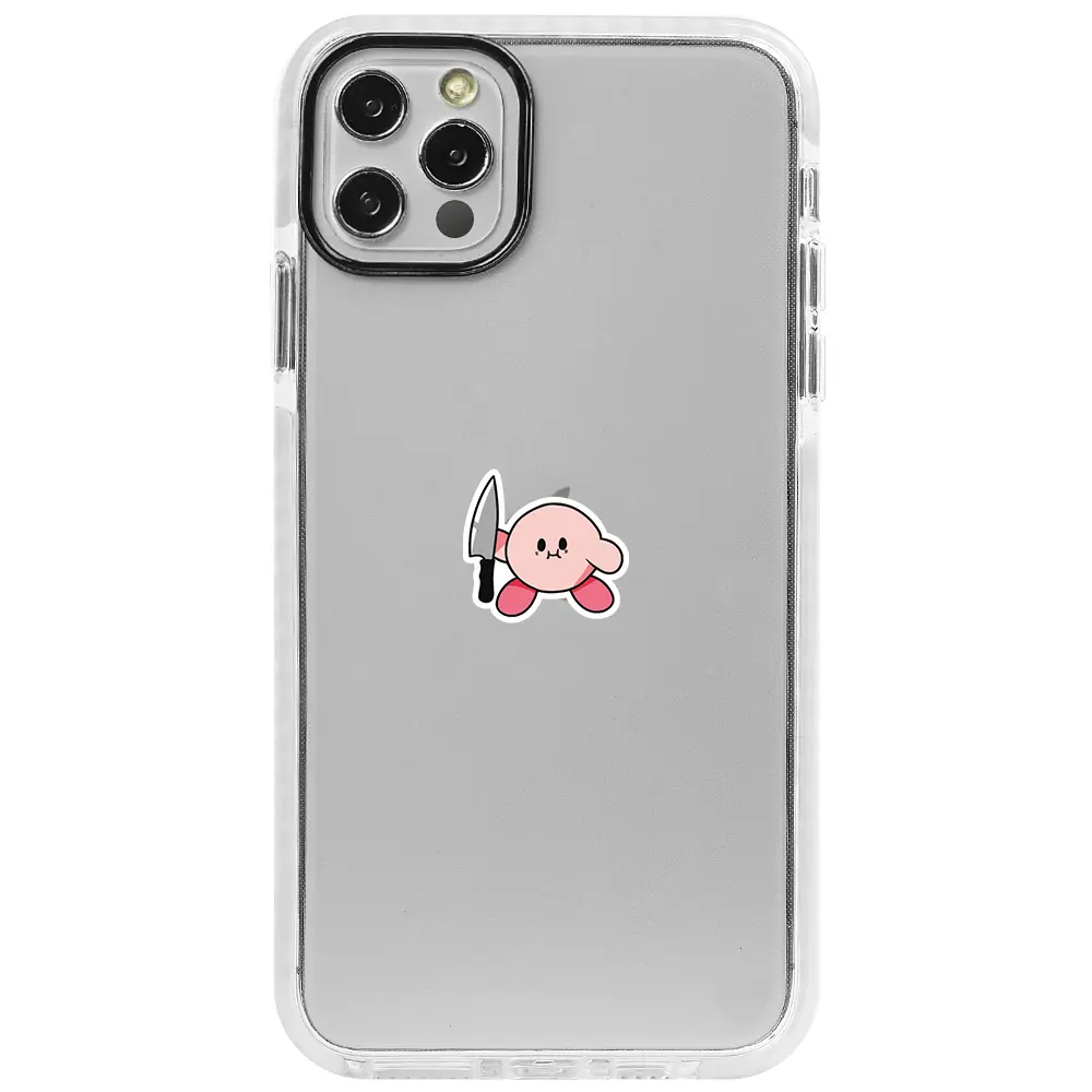 Apple iPhone 12 Pro Beyaz Impact Premium Telefon Kılıfı - Kirby