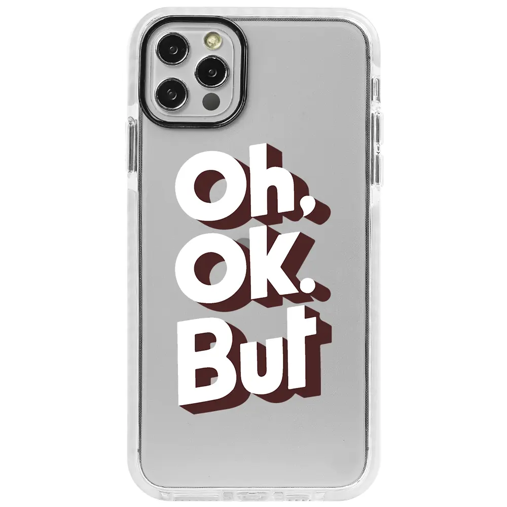 Apple iPhone 12 Pro Beyaz Impact Premium Telefon Kılıfı - OH. OK.
