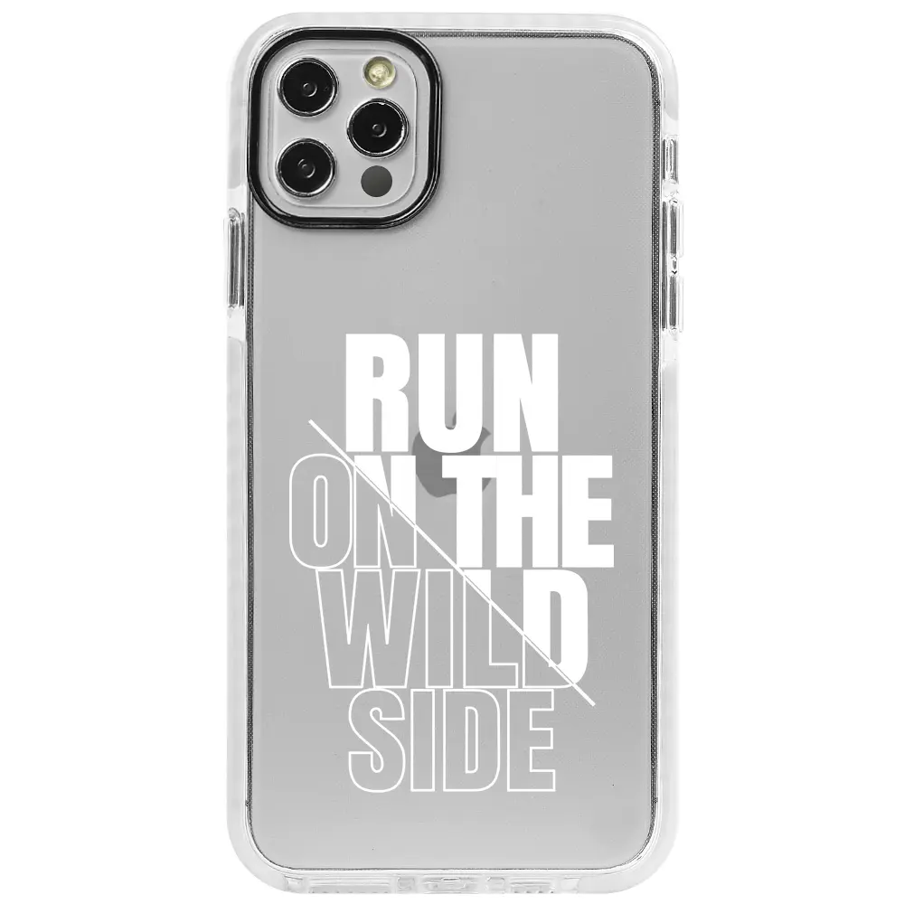 Apple iPhone 12 Pro Beyaz Impact Premium Telefon Kılıfı - Wild Side