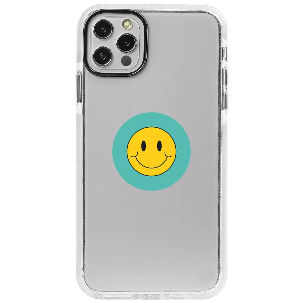 Apple iPhone 12 Pro Max Beyaz Impact Premium Telefon Kılıfı - Smile 2
