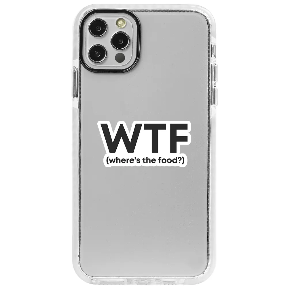 Apple iPhone 12 Pro Max Beyaz Impact Premium Telefon Kılıfı - WTF