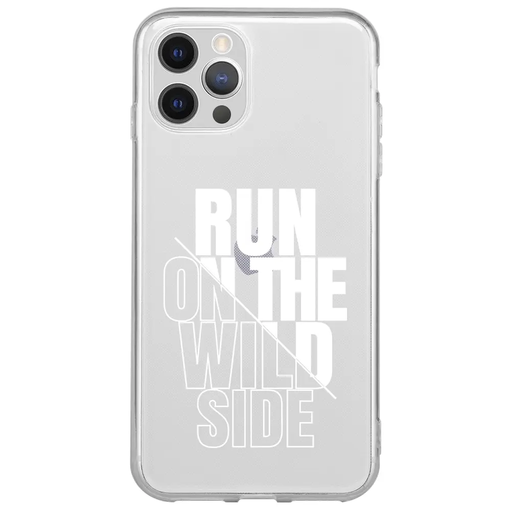 Apple iPhone 12 Pro Max Şeffaf Telefon Kılıfı - Wild Side