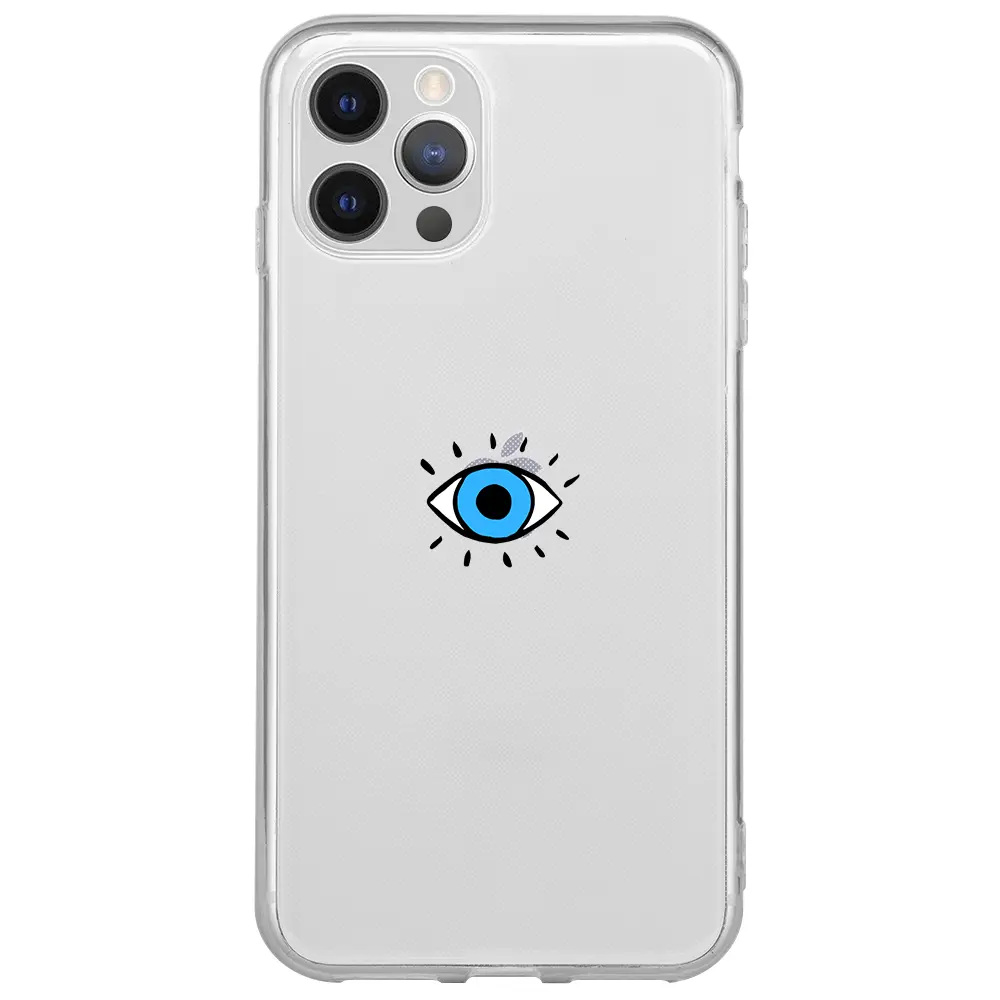 Apple iPhone 12 Pro Şeffaf Telefon Kılıfı - One Eye