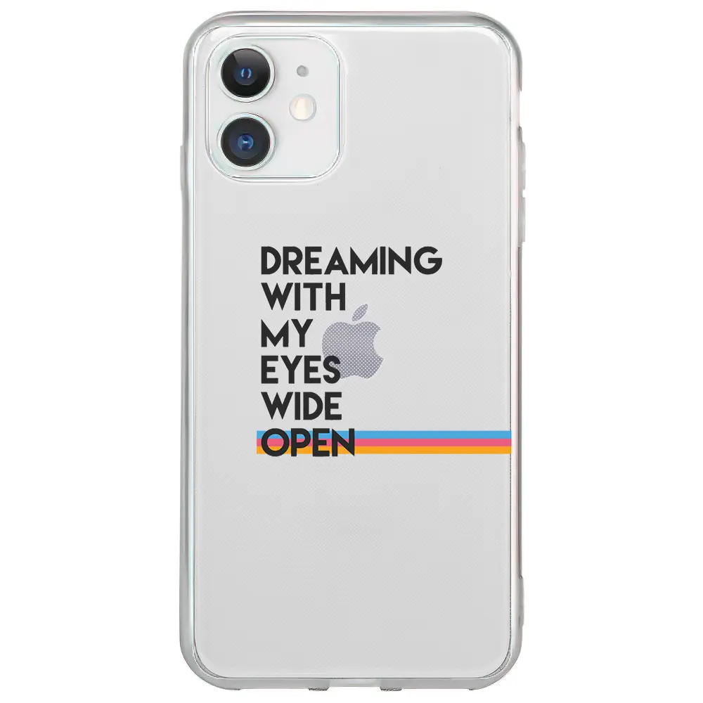 Apple iPhone 12 Şeffaf Telefon Kılıfı - Dreaming