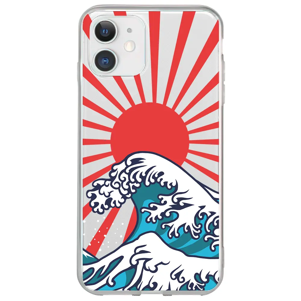 Apple iPhone 12 Şeffaf Telefon Kılıfı - Japan Wave