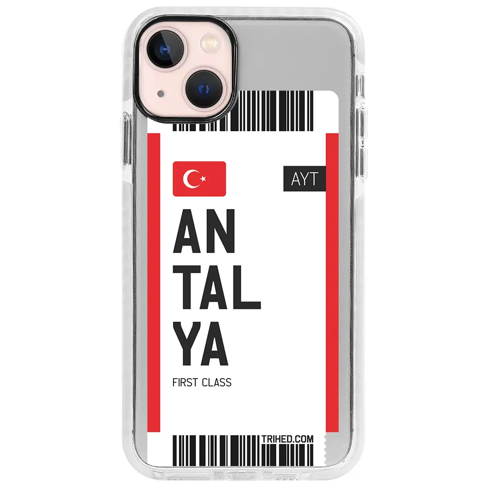 Apple iPhone 13 Beyaz Impact Premium Telefon Kılıfı - Antalya Bileti
