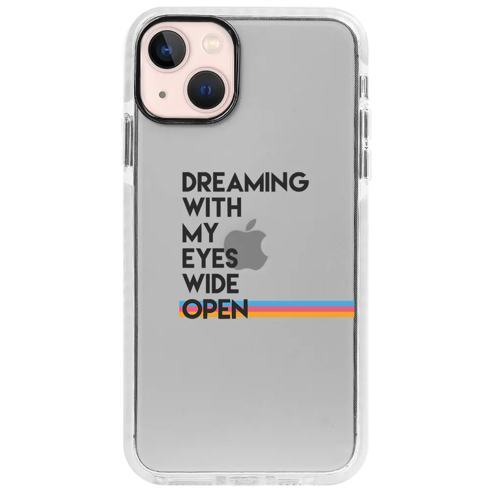 Apple iPhone 13 Mini Beyaz Impact Premium Telefon Kılıfı - Dreaming
