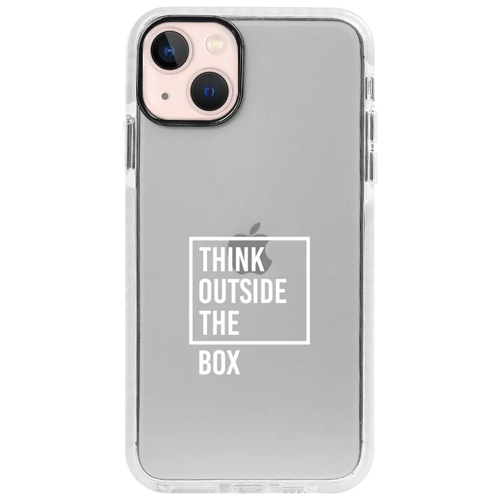 Apple iPhone 13 Mini Beyaz Impact Premium Telefon Kılıfı - Outside Box 2