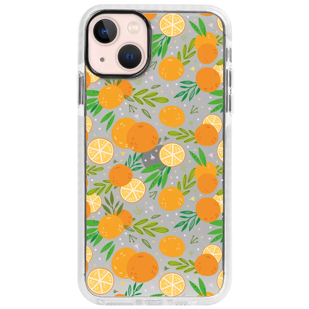 Apple iPhone 13 Mini Beyaz Impact Premium Telefon Kılıfı - Portakal Bahçesi 2