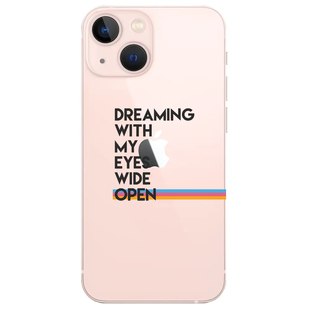Apple iPhone 13 Mini Şeffaf Telefon Kılıfı - Dreaming