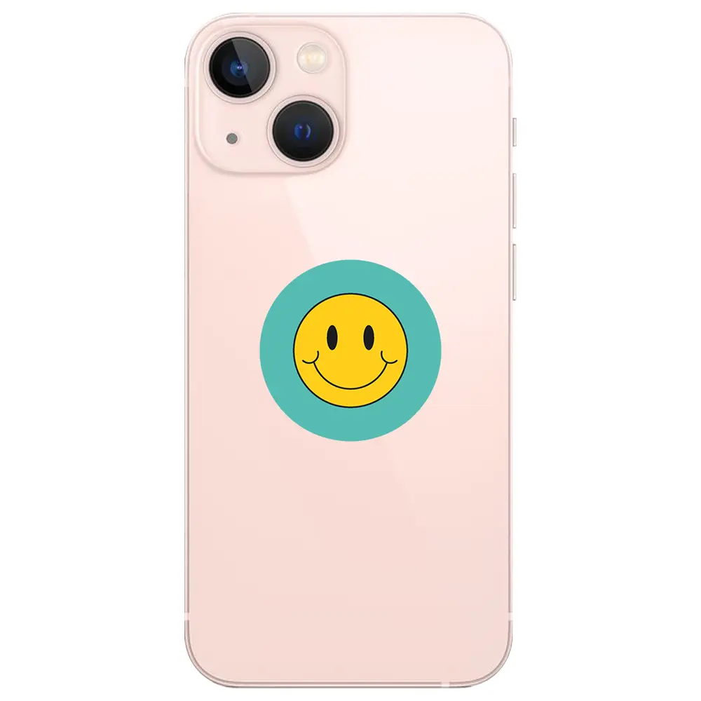 Apple iPhone 13 Mini Şeffaf Telefon Kılıfı - Smile 2