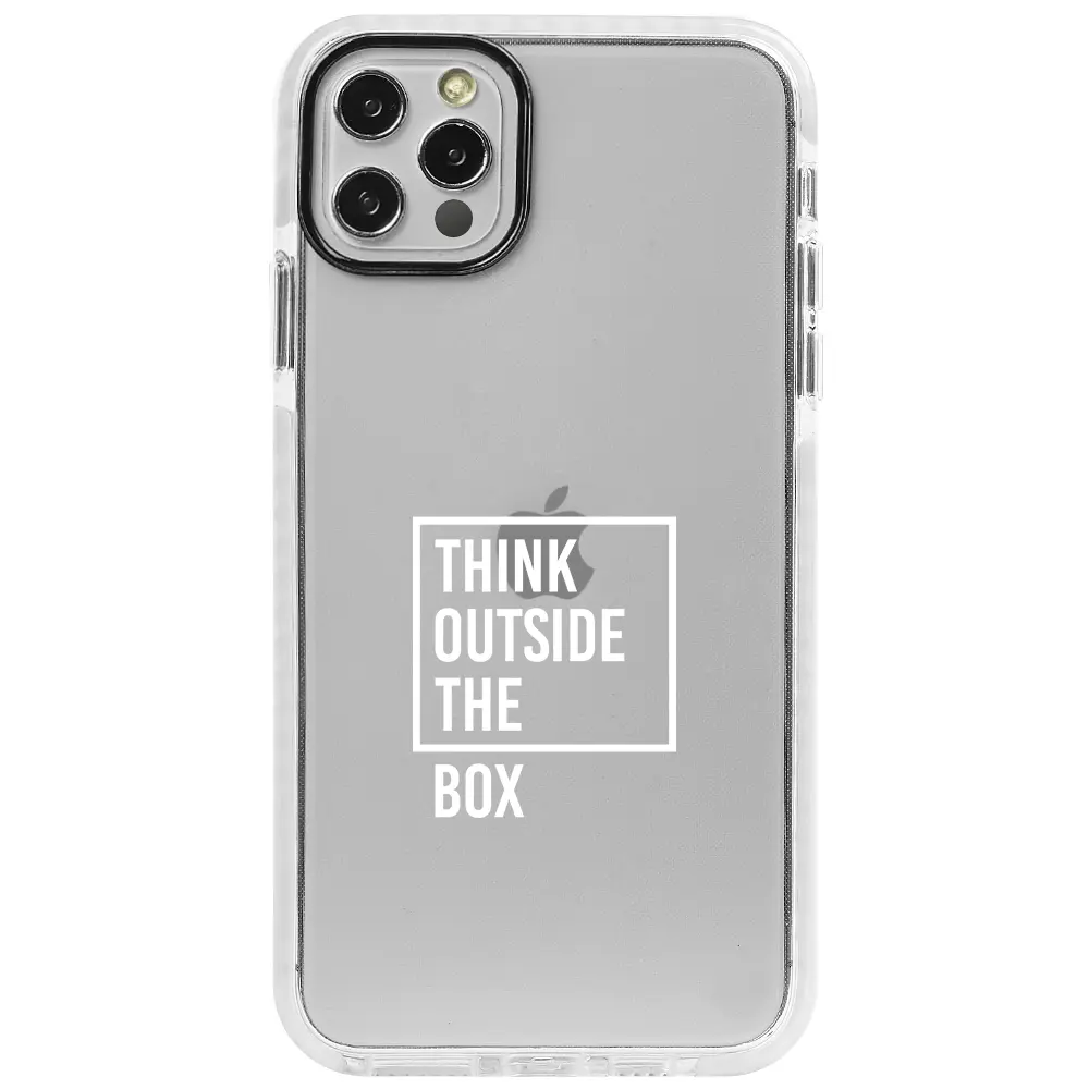 Apple iPhone 13 Pro Beyaz Impact Premium Telefon Kılıfı - Outside Box 2