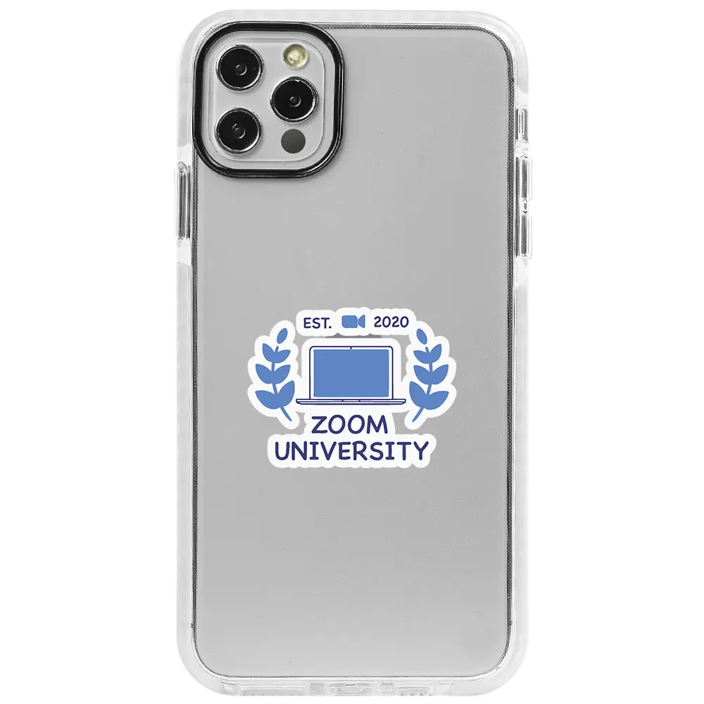 Apple iPhone 13 Pro Beyaz Impact Premium Telefon Kılıfı - Zoom Üniversitesi