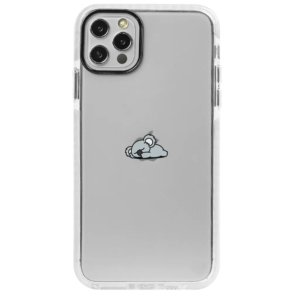 Apple iPhone 13 Pro Max Beyaz Impact Premium Telefon Kılıfı - Koala