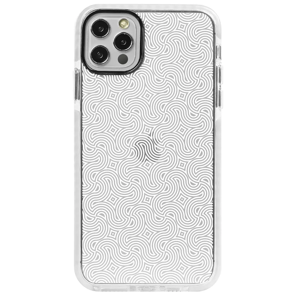 Apple iPhone 13 Pro Max Beyaz Impact Premium Telefon Kılıfı - Loop