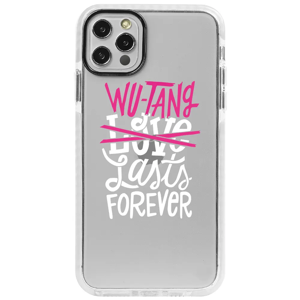 Apple iPhone 14 Pro Beyaz Impact Premium Telefon Kılıfı - Wu-Tang