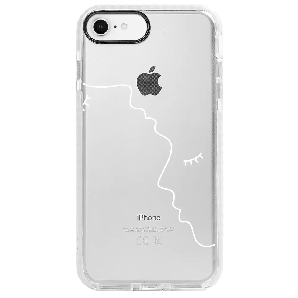 Apple iPhone 6S Beyaz Impact Premium Telefon Kılıfı - Butunsellik