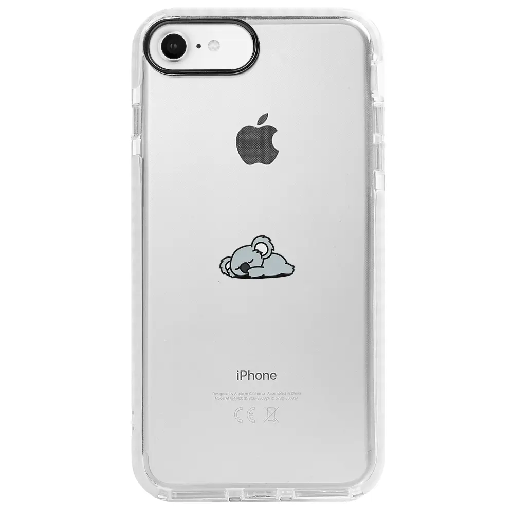 Apple iPhone 6S Beyaz Impact Premium Telefon Kılıfı - Koala