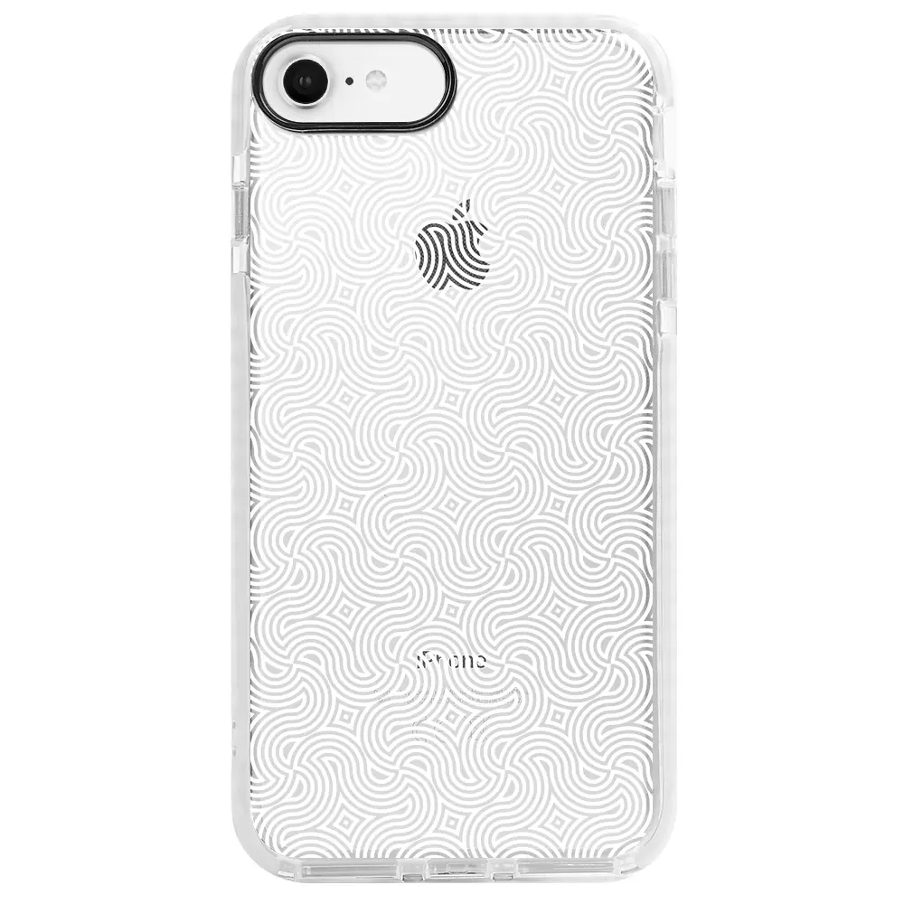 Apple iPhone 6S Beyaz Impact Premium Telefon Kılıfı - Loop