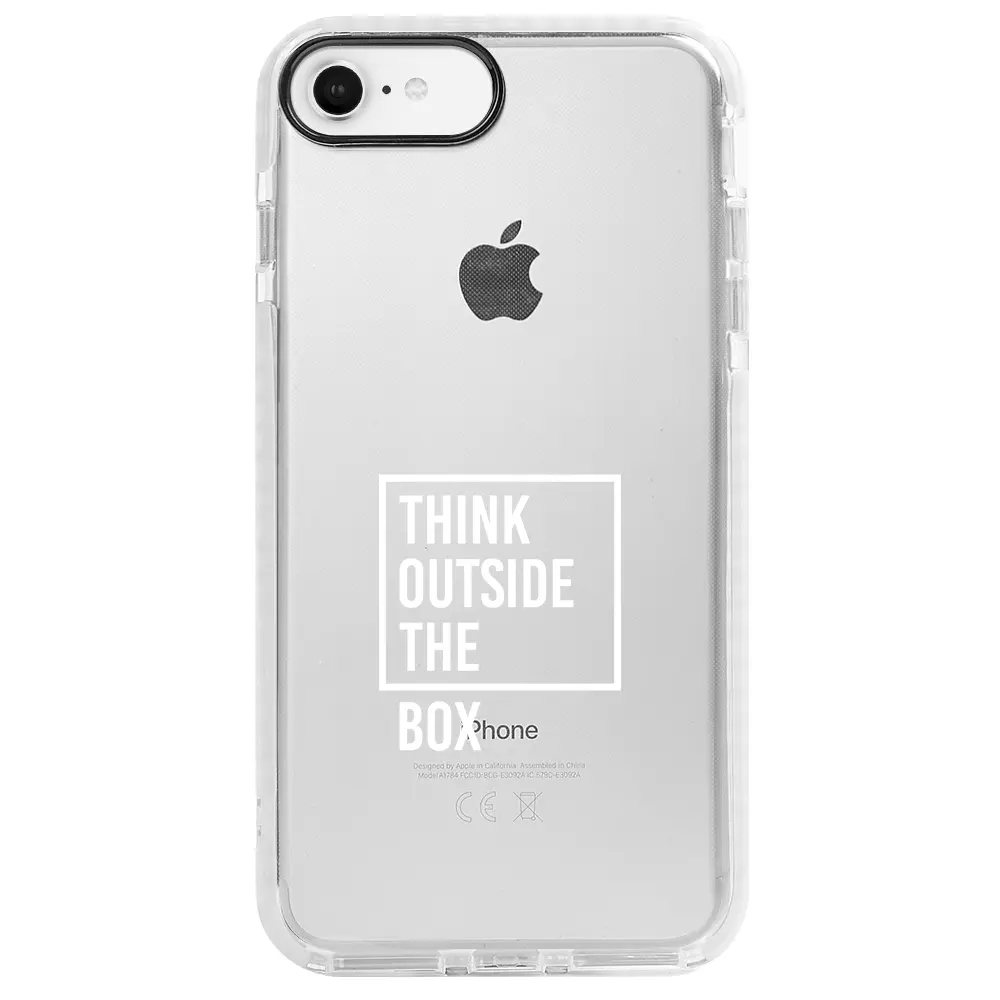 Apple iPhone 6S Beyaz Impact Premium Telefon Kılıfı - Outside Box 2