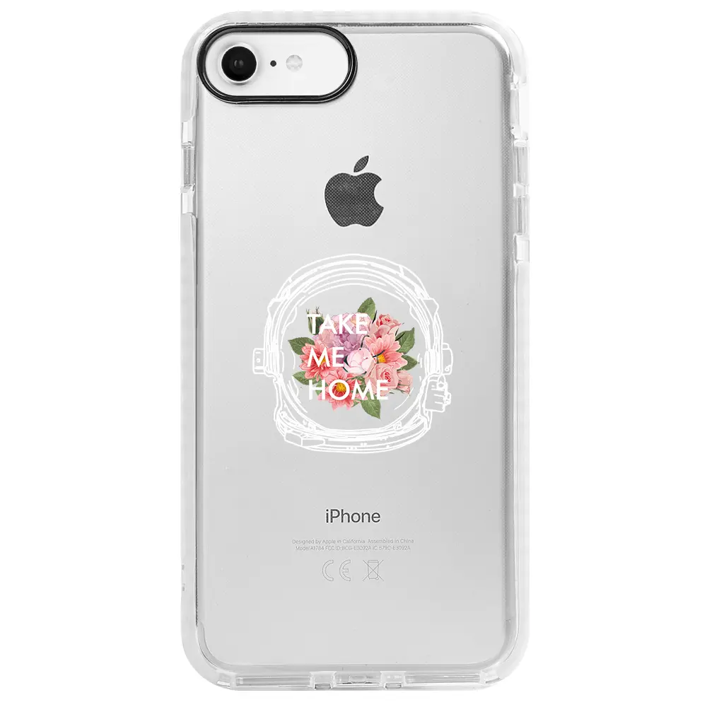 Apple iPhone 6S Beyaz Impact Premium Telefon Kılıfı - Take Me Home