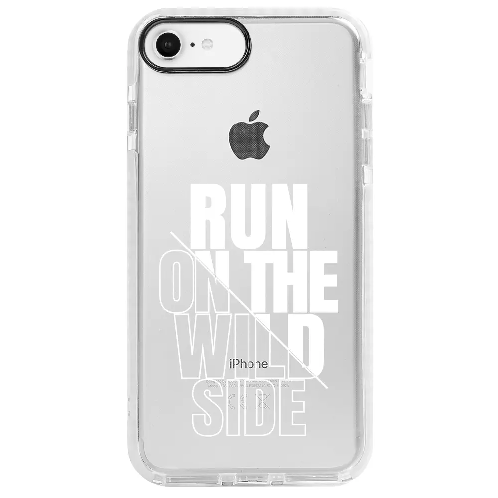 Apple iPhone 6S Beyaz Impact Premium Telefon Kılıfı - Wild Side