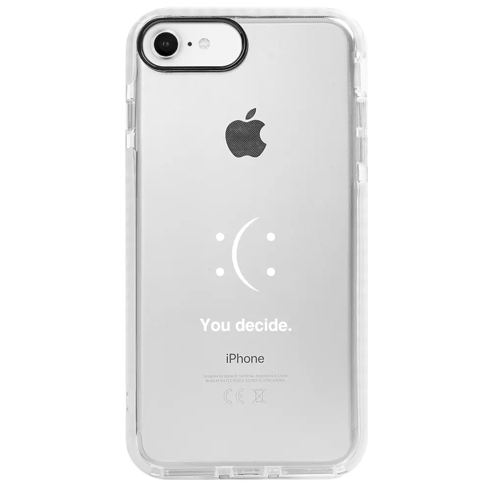 Apple iPhone 6S Beyaz Impact Premium Telefon Kılıfı - You Decide