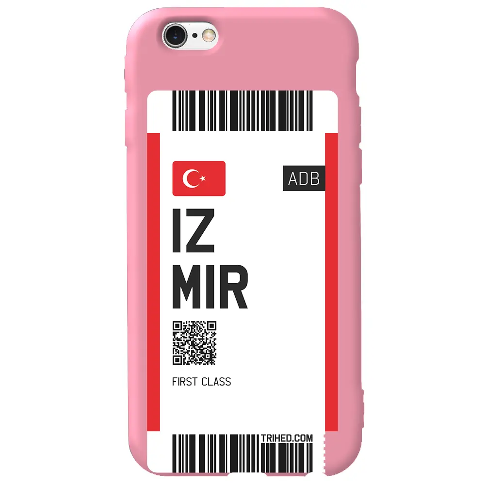 Apple iPhone 6S Pembe Renkli Silikon Telefon Kılıfı - İzmir Bileti