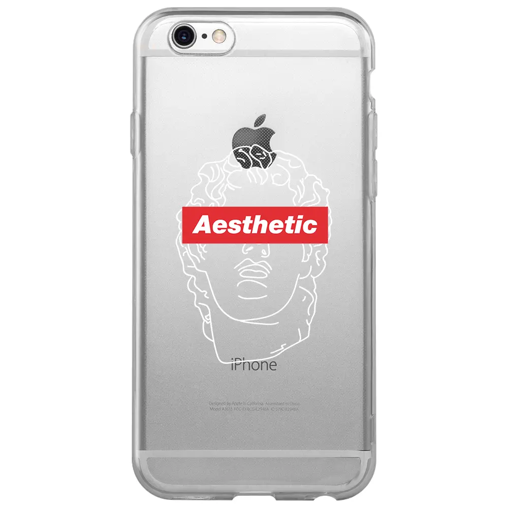 Apple iPhone 6S Şeffaf Telefon Kılıfı - Aesthetic