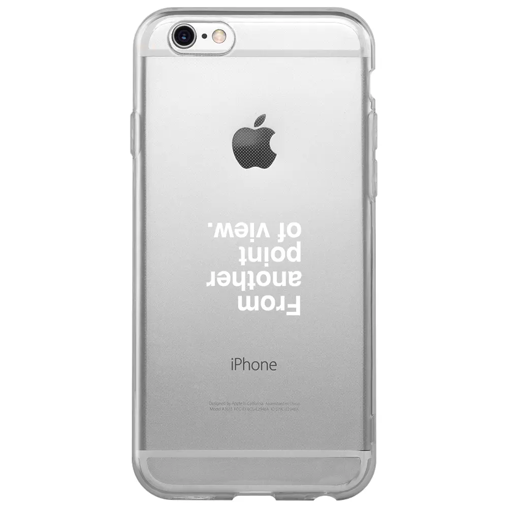 Apple iPhone 6S Şeffaf Telefon Kılıfı - Another Point