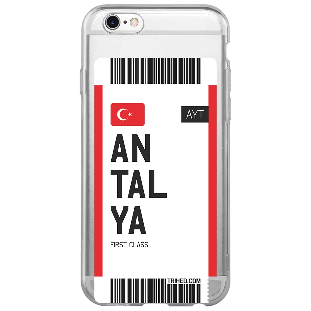 Apple iPhone 6S Şeffaf Telefon Kılıfı - Antalya Bileti
