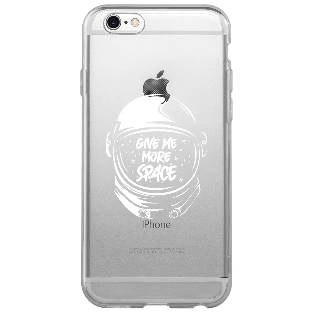 Apple iPhone 6S Şeffaf Telefon Kılıfı - Give Me More