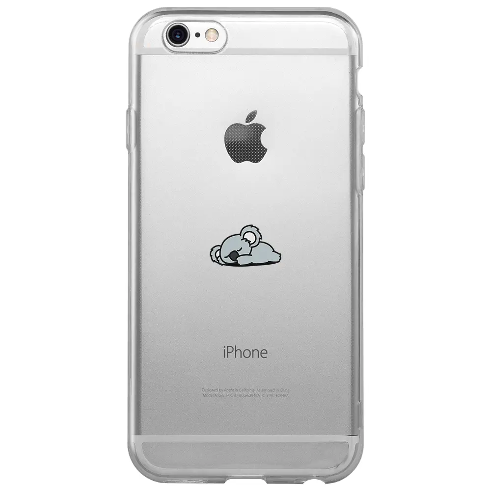 Apple iPhone 6S Şeffaf Telefon Kılıfı - Koala