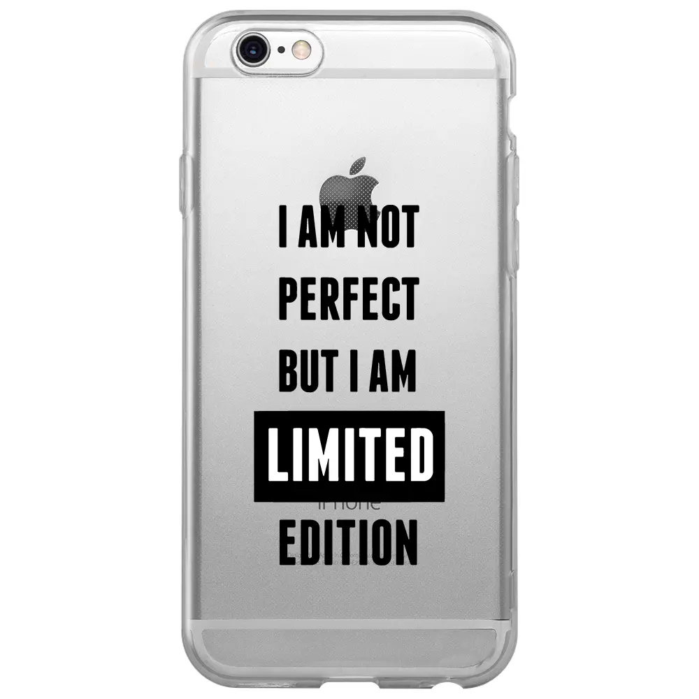 Apple iPhone 6S Şeffaf Telefon Kılıfı - Limited