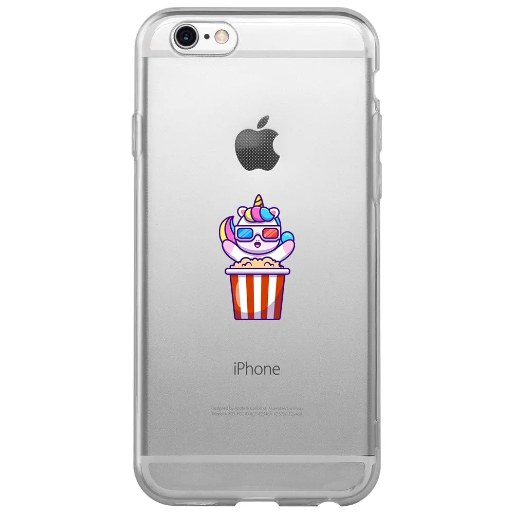 Apple iPhone 6S Şeffaf Telefon Kılıfı - Moviecorn