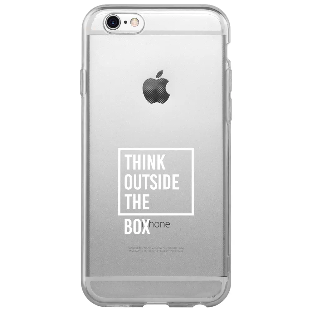 Apple iPhone 6S Şeffaf Telefon Kılıfı - Outside Box 2