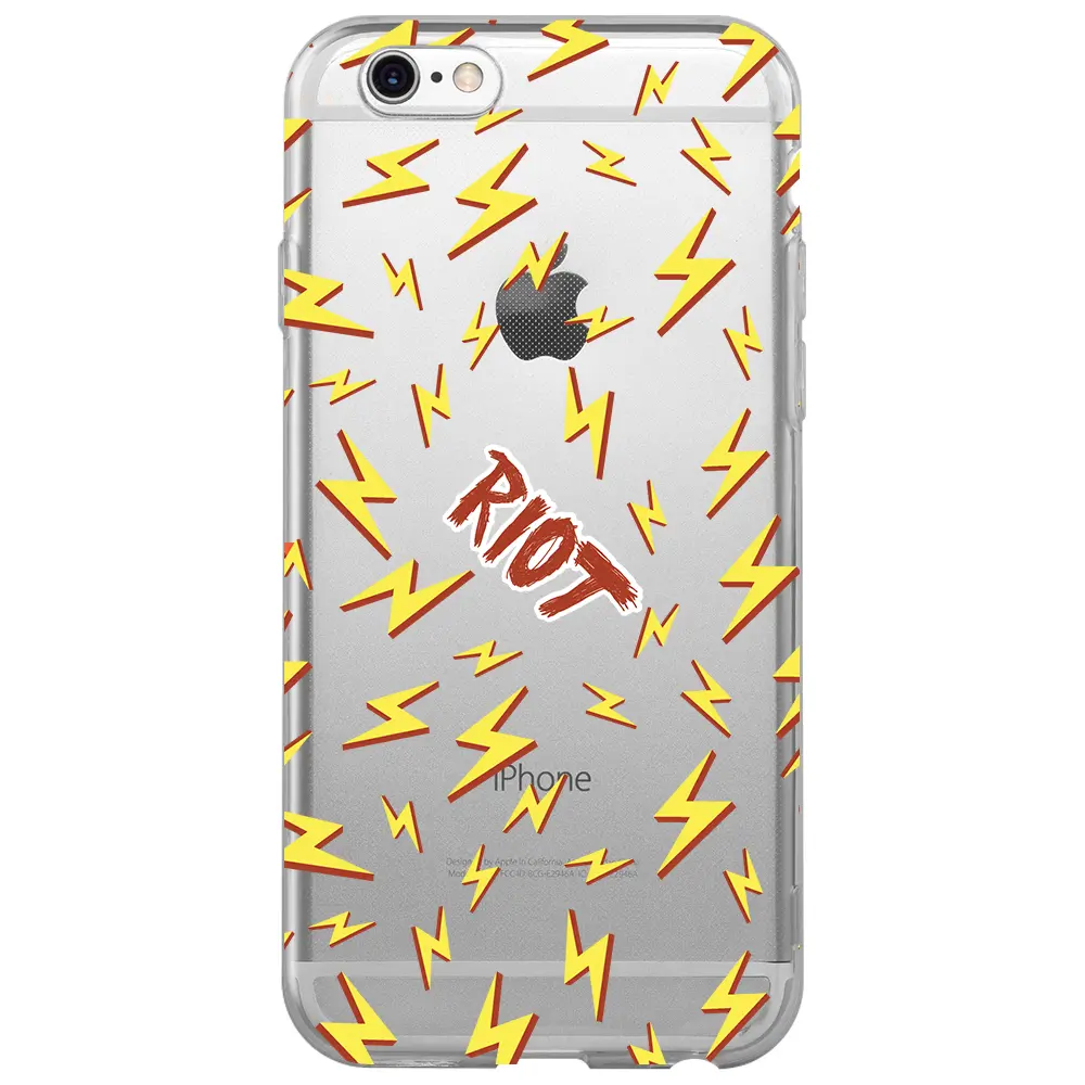 Apple iPhone 6S Şeffaf Telefon Kılıfı - Riot